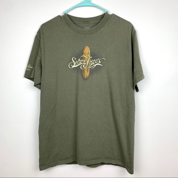 Señor Frog’s Mazatlán Mexico Green T-Shirt - Picture 2 of 8